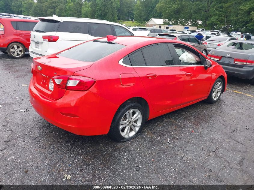 2019 Chevrolet Cruze Lt VIN: 1G1BE5SM9K7119322 Lot: 38764520