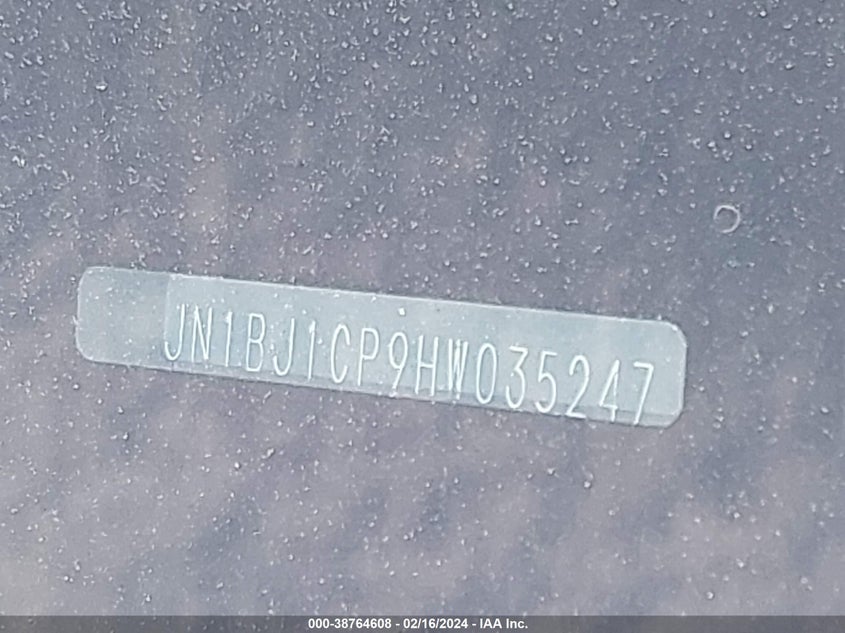 2017 NISSAN ROGUE SPORT SV - JN1BJ1CP9HW035247
