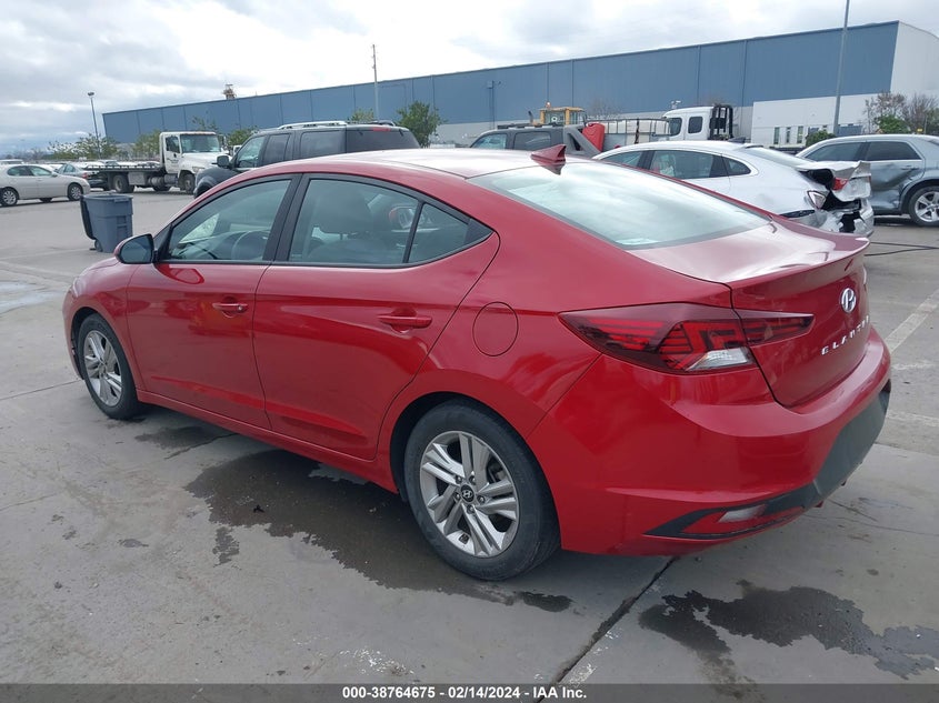 VIN KMHD84LF8KU737066 2019 HYUNDAI ELANTRA SEL