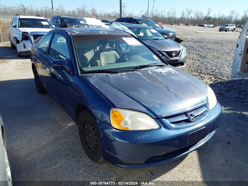 2002 Honda Civic Ex VIN: 1HGEM22972L047644 Lot: 38764773