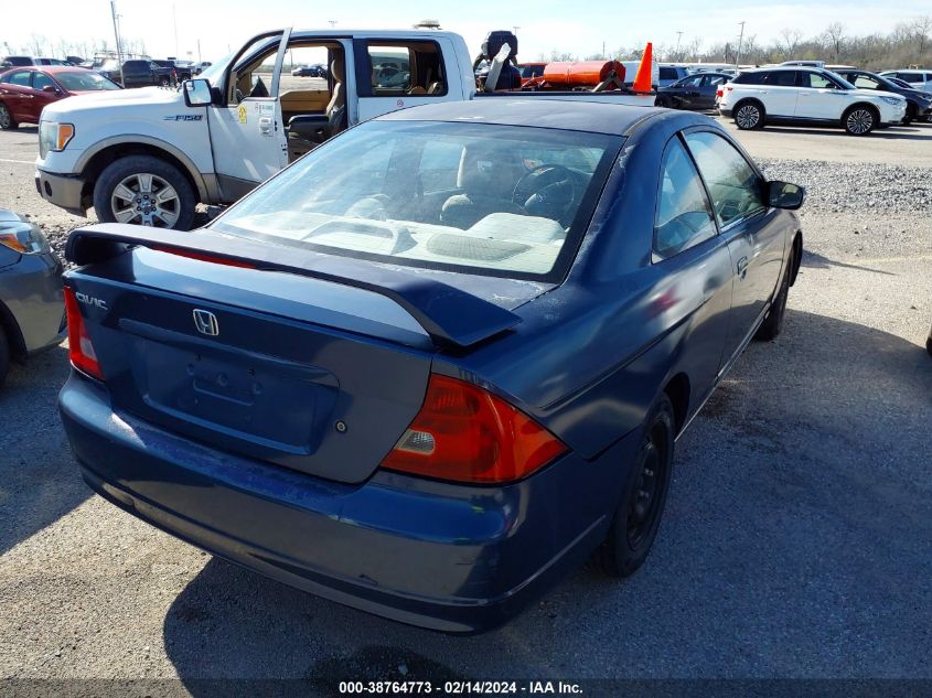 2002 Honda Civic Ex VIN: 1HGEM22972L047644 Lot: 38764773