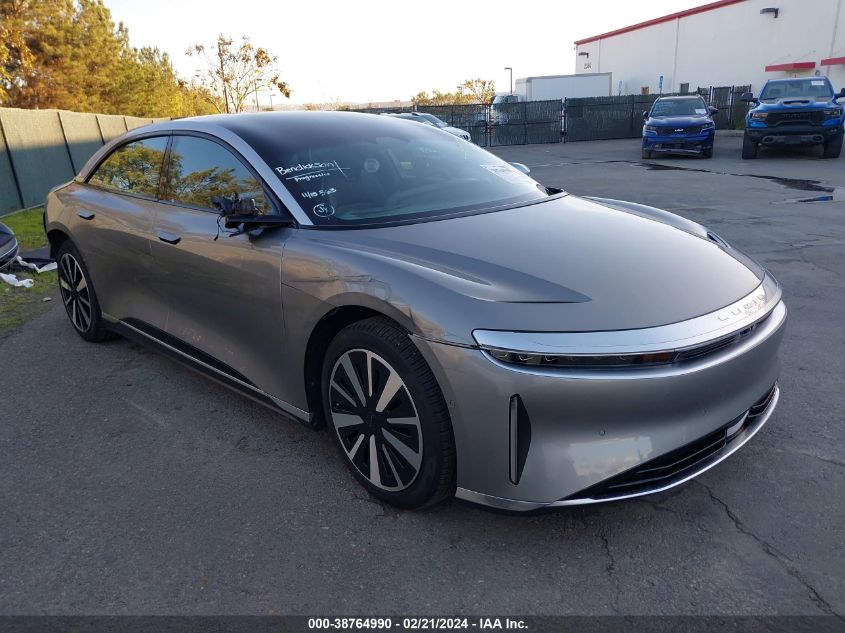 2023 Lucid Air Grand Touring VIN: 50EA1GBA2PA002669 Lot: 38764990