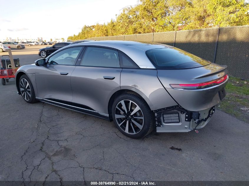 2023 Lucid Air Grand Touring VIN: 50EA1GBA2PA002669 Lot: 38764990