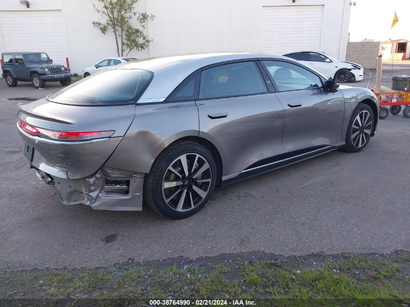 2023 Lucid Air Grand Touring VIN: 50EA1GBA2PA002669 Lot: 38764990