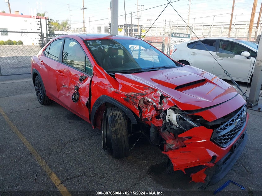 VIN JF1VBAL60N9014043 2022 SUBARU WRX LIMITED
