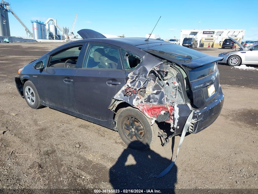 2013 TOYOTA PRIUS VIN: JTDKN3DU6D1719665