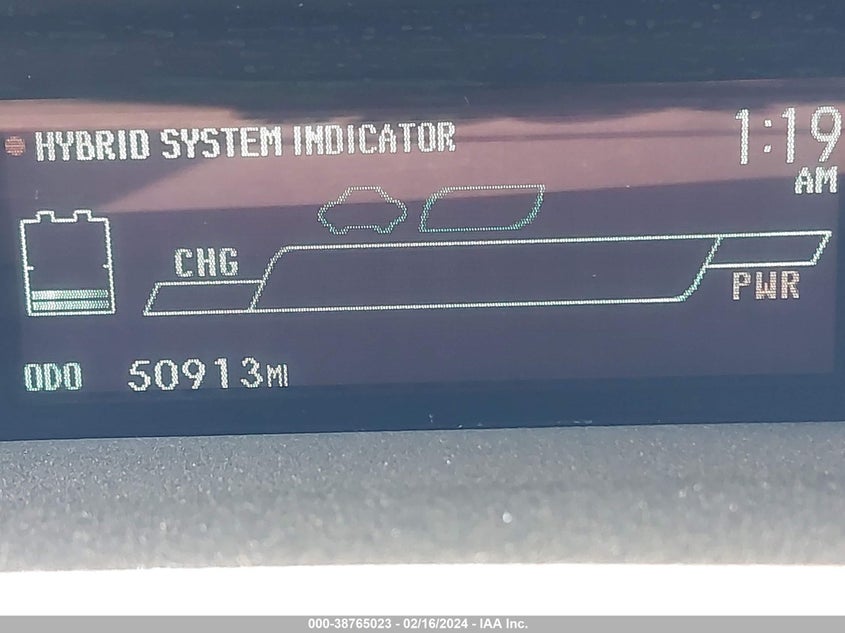 2013 TOYOTA PRIUS VIN: JTDKN3DU6D1719665