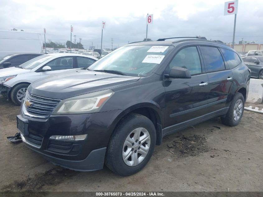 2015 Chevrolet Traverse Ls VIN: 1GNKRFKD5FJ385258 Lot: 38765073