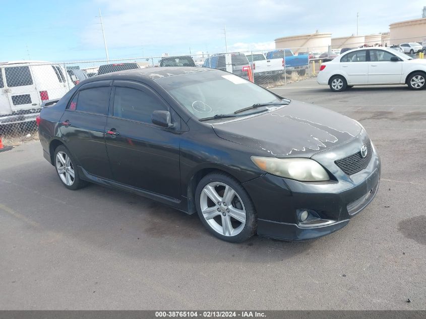 2009 Toyota Corolla Xrs VIN: 1NXBE40E09Z057622 Lot: 38765104