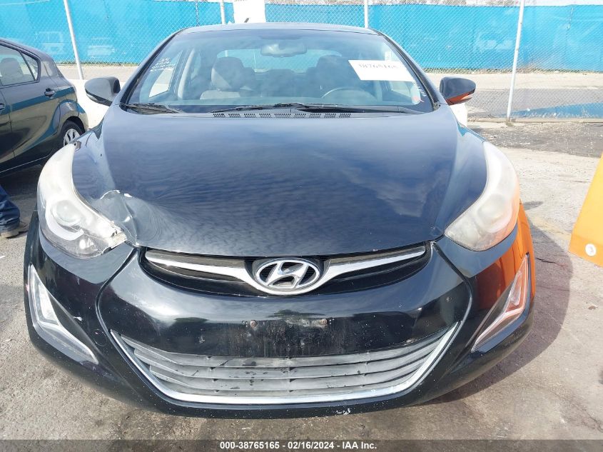 2014 Hyundai Elantra Limited VIN: KMHDH4AE2EU057002 Lot: 38765165