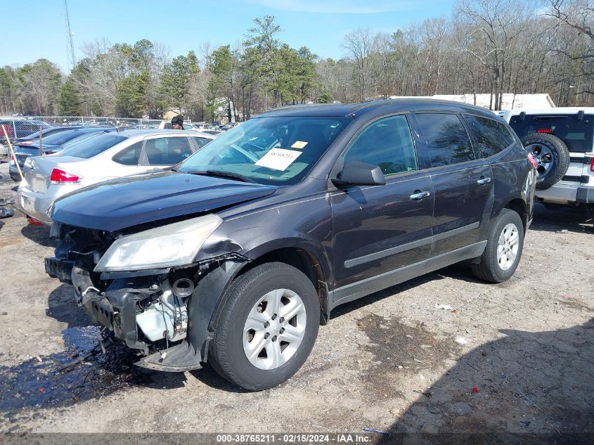 2014 Chevrolet Traverse Ls VIN: 1GNKRFKD1EJ314881 Lot: 38765211