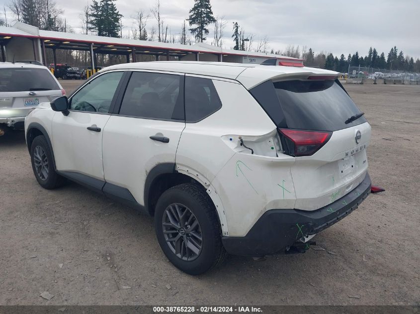 2023 Nissan Rogue S Intelligent Awd VIN: 5N1BT3AB1PC907572 Lot: 38765228