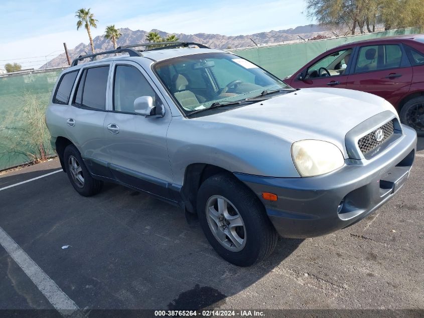 2003 Hyundai Santa Fe VIN: KM8SB12B63U417879 Lot: 38765264