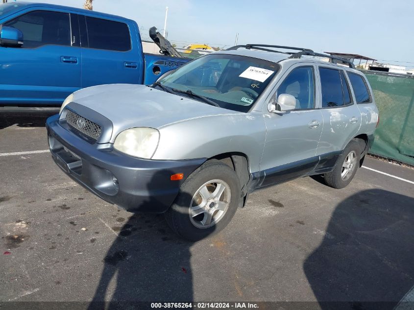 2003 Hyundai Santa Fe VIN: KM8SB12B63U417879 Lot: 38765264