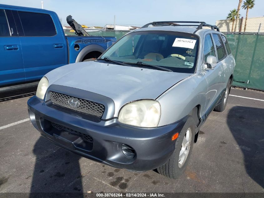 2003 Hyundai Santa Fe VIN: KM8SB12B63U417879 Lot: 38765264