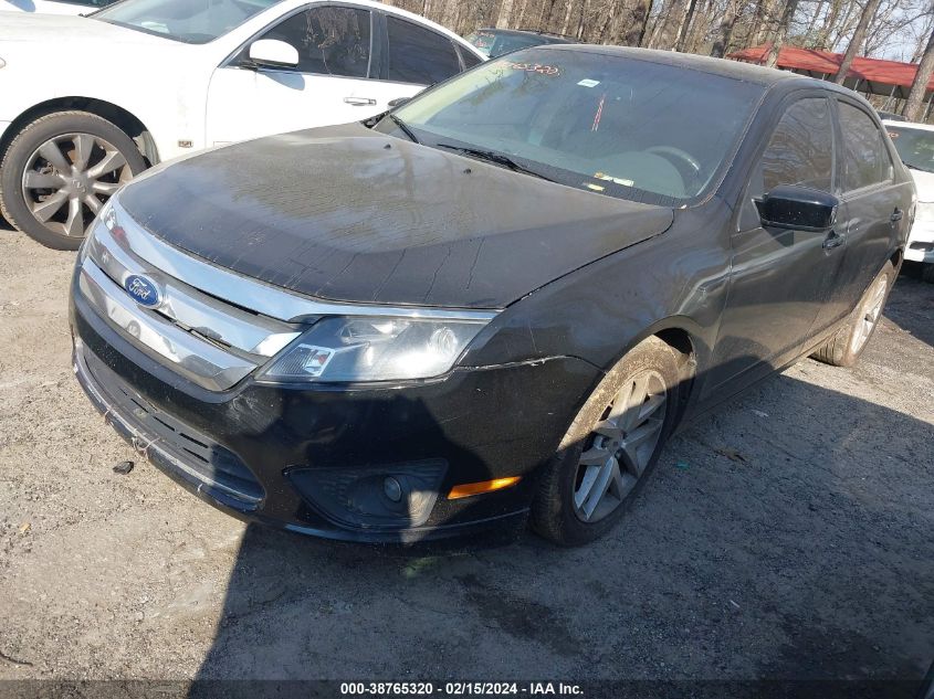 2012 Ford Fusion Sel VIN: 3FAHP0JG2CR132360 Lot: 40696797