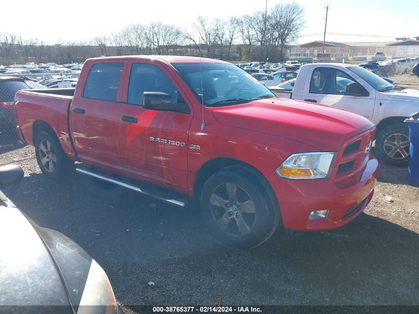 2012 Ram 1500 St VIN: 1C6RD6KT5CS306410 Lot: 40378223