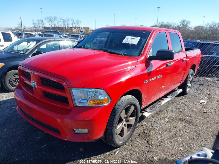 2012 Ram 1500 St VIN: 1C6RD6KT5CS306410 Lot: 40378223