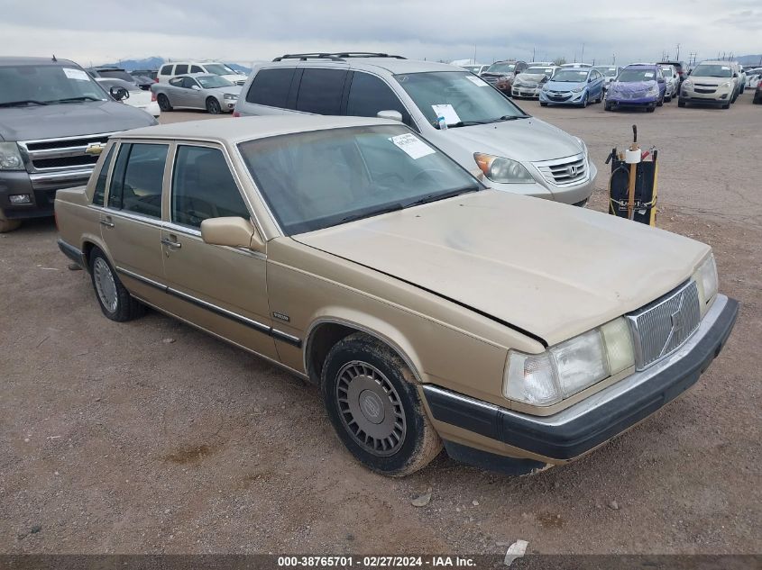 1990 Volvo 760 VIN: YV1GA8742L0089748 Lot: 38765701