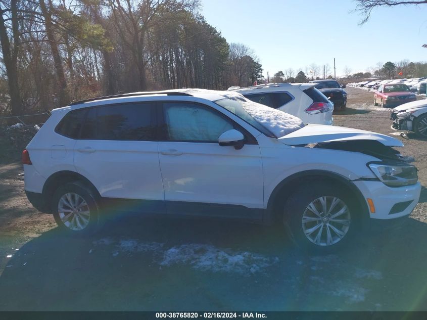 2018 Volkswagen Tiguan 2.0T S VIN: 3VV0B7AX3JM079940 Lot: 38765820