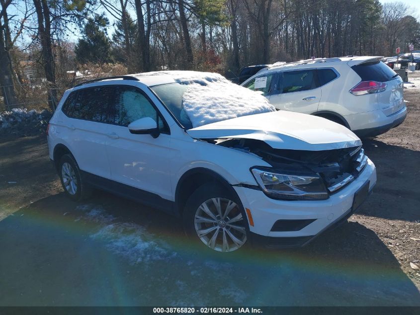 2018 VOLKSWAGEN TIGUAN S - 3VV0B7AX3JM079940