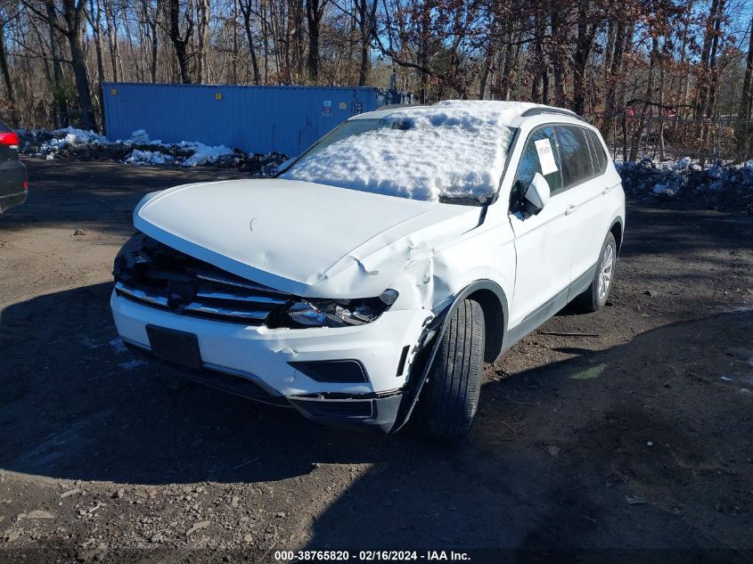 2018 Volkswagen Tiguan 2.0T S VIN: 3VV0B7AX3JM079940 Lot: 38765820