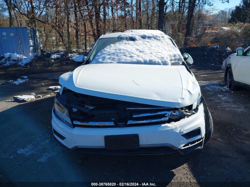 2018 VOLKSWAGEN TIGUAN S - 3VV0B7AX3JM079940