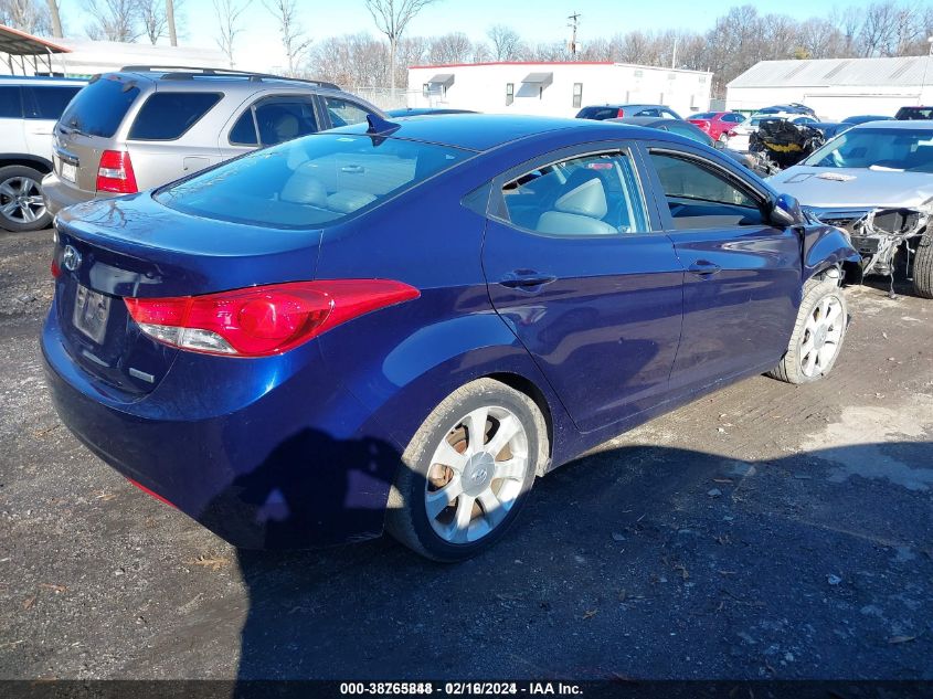 2012 Hyundai Elantra Limited VIN: 5NPDH4AE8CH094163 Lot: 38765848