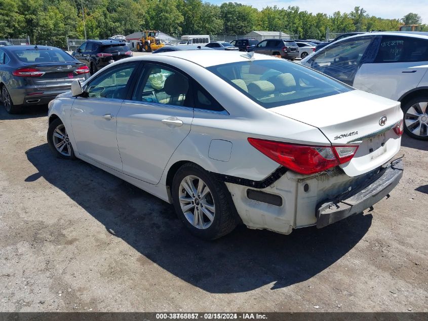 2012 Hyundai Sonata Gls VIN: 5NPEB4ACXCH398809 Lot: 38765857