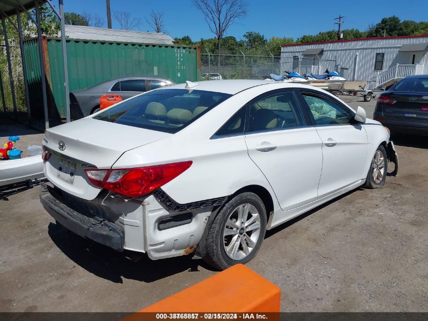 2012 Hyundai Sonata Gls VIN: 5NPEB4ACXCH398809 Lot: 38765857