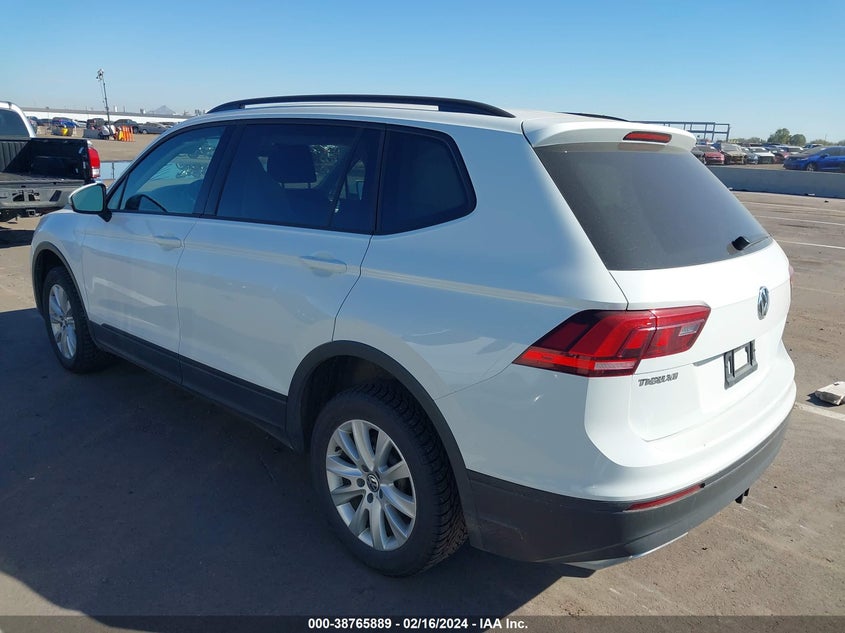 VIN 3VV0B7AX8KM147683 2019 VOLKSWAGEN TIGUAN S