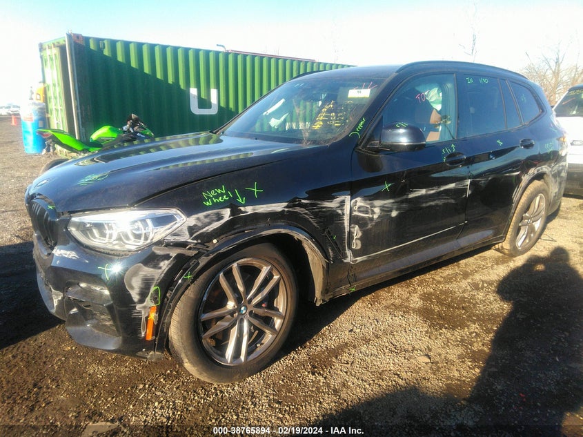 VIN 5UXTY9C00M9G80071 2021 BMW X3 M40I