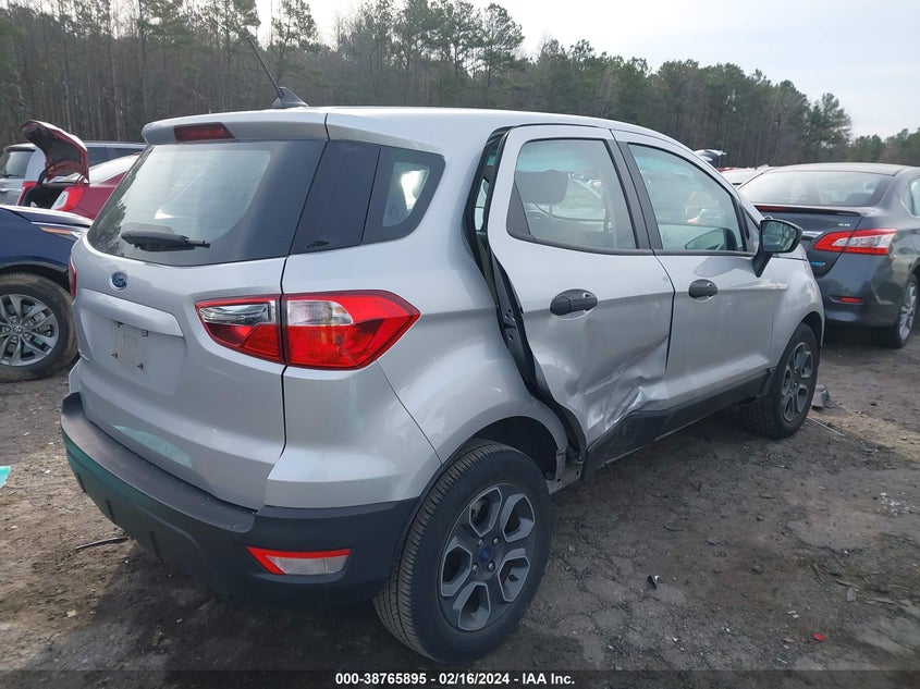 VIN MAJ3S2FE3MC441962 2021 FORD ECOSPORT S