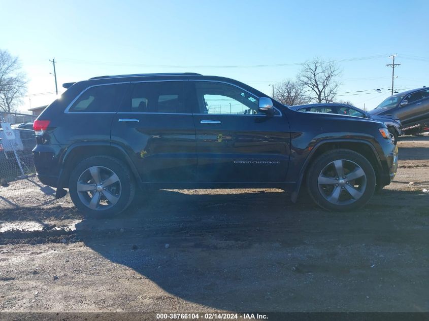 2014 Jeep Grand Cherokee Overland VIN: 1C4RJFCG4EC218982 Lot: 38766104