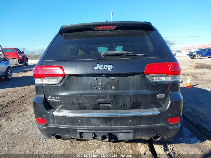 2014 Jeep Grand Cherokee Overland VIN: 1C4RJFCG4EC218982 Lot: 38766104