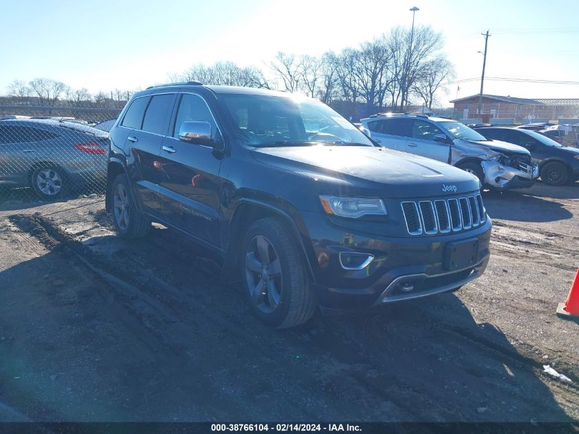 2014 Jeep Grand Cherokee Overland VIN: 1C4RJFCG4EC218982 Lot: 38766104