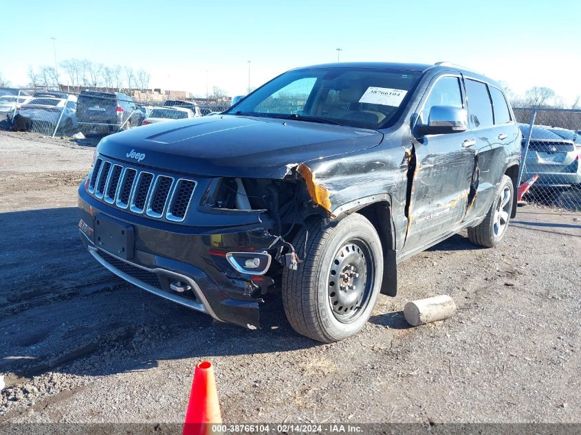 2014 Jeep Grand Cherokee Overland VIN: 1C4RJFCG4EC218982 Lot: 38766104