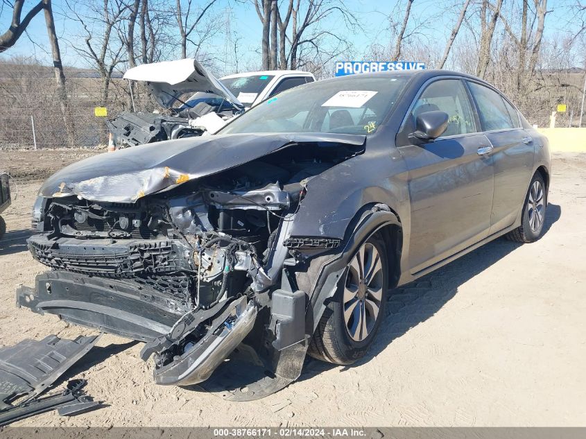 2013 Honda Accord Lx VIN: 1HGCR2F30DA144133 Lot: 40424048