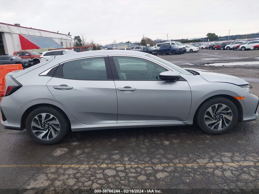 2017 HONDA CIVIC VIN: SHHFK7H24HU413201