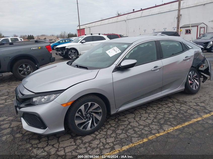 2017 HONDA CIVIC VIN: SHHFK7H24HU413201