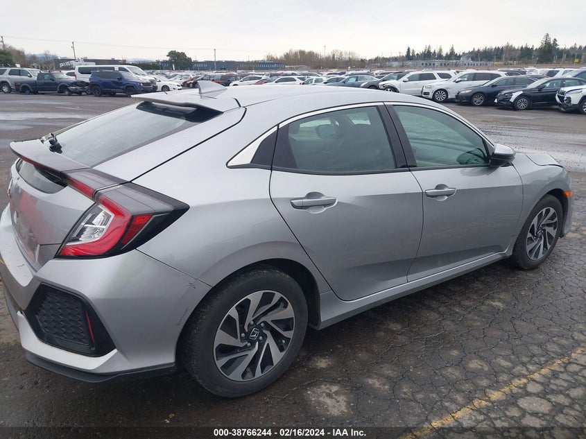 2017 HONDA CIVIC VIN: SHHFK7H24HU413201