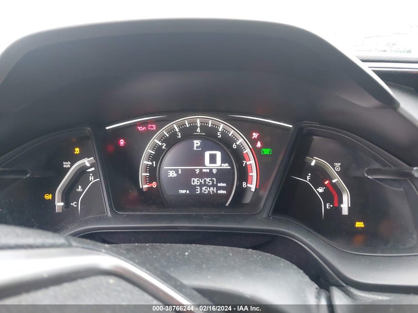 2017 HONDA CIVIC VIN: SHHFK7H24HU413201