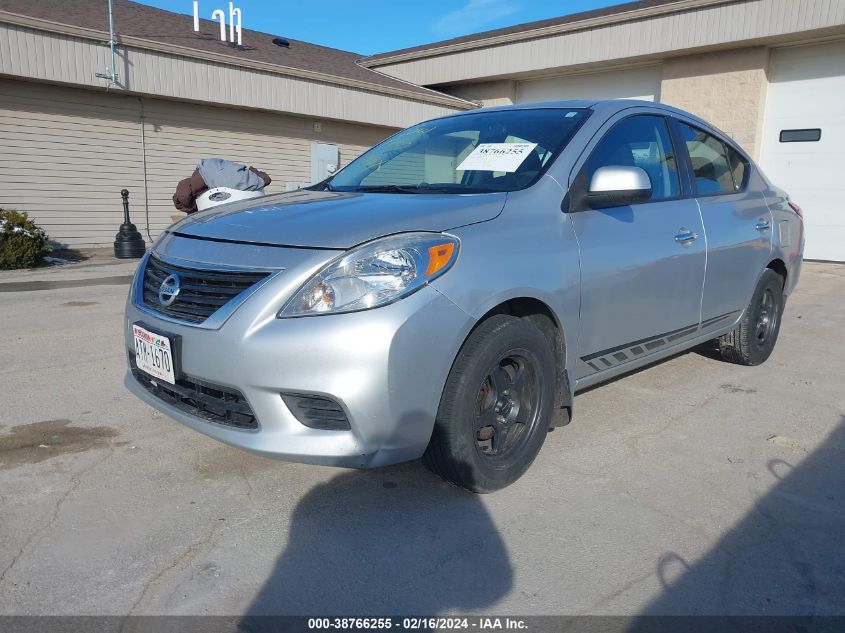 2012 Nissan Versa 1.6 Sv VIN: 3N1CN7AP9CL875557 Lot: 40758453