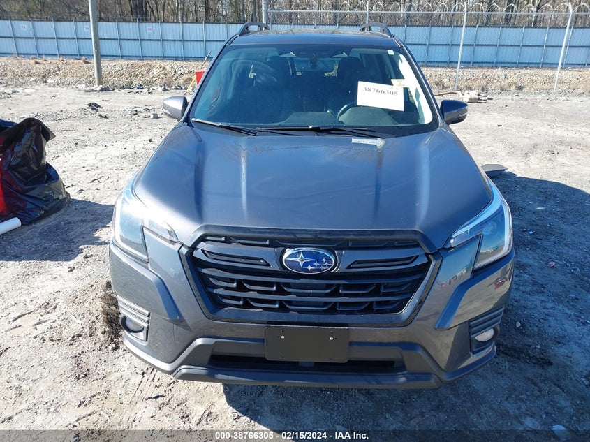 VIN JF2SKANC0NH492115 2022 SUBARU FORESTER LIMITED