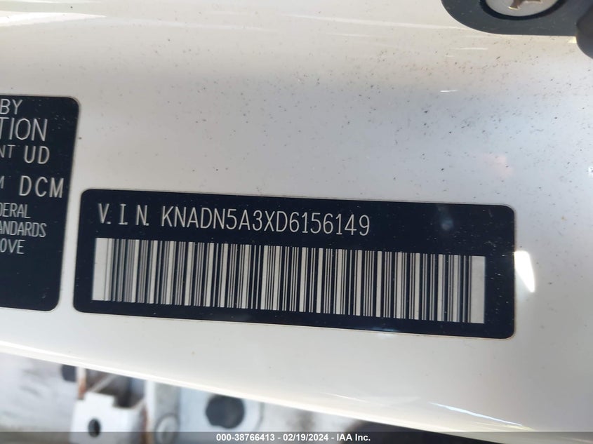 2013 KIA RIO EX - KNADN5A3XD6156149