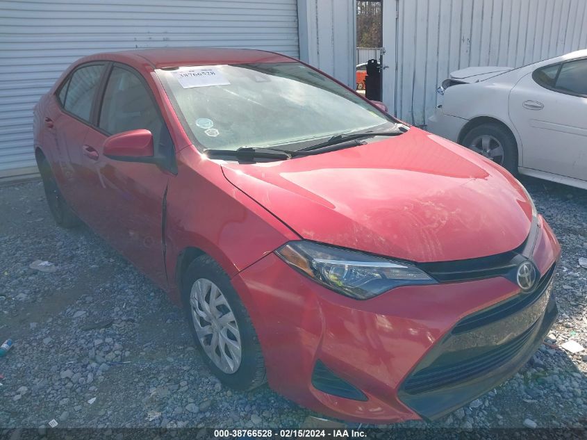 2019 Toyota Corolla Le VIN: 2T1BURHE5KC216629 Lot: 38766528