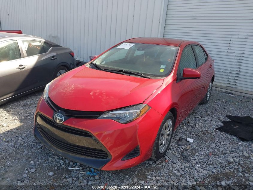 2019 Toyota Corolla Le VIN: 2T1BURHE5KC216629 Lot: 38766528