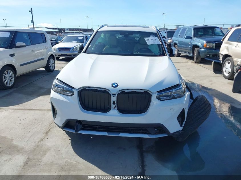 2024 BMW X3 Sdrive30I VIN: 5UX43DP0XR9T94216 Lot: 38766533