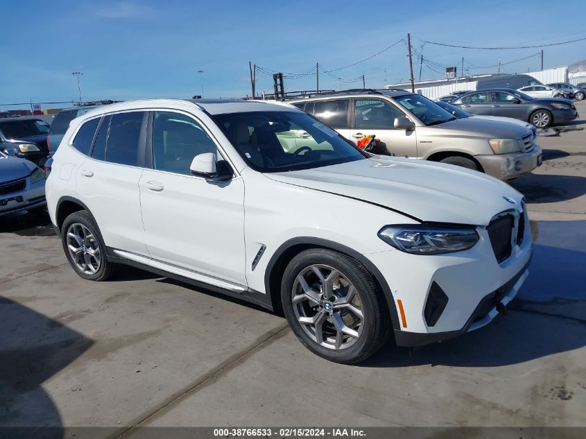 2024 BMW X3 Sdrive30I VIN: 5UX43DP0XR9T94216 Lot: 38766533