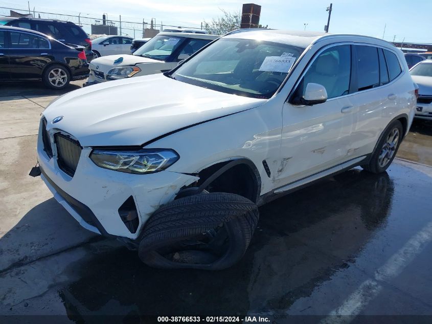 2024 BMW X3 Sdrive30I VIN: 5UX43DP0XR9T94216 Lot: 38766533